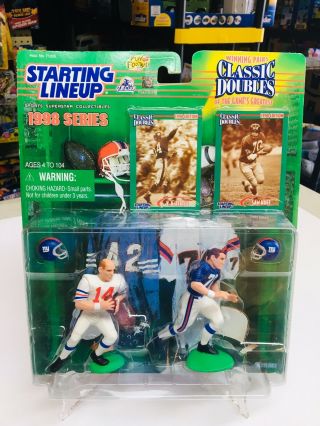 Starting Lineup 1998 Y.  A Tittle/sam Huff York Giants Classic Double