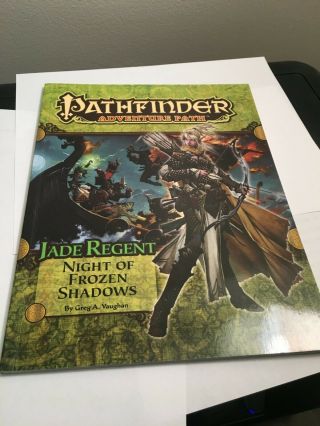 Paizo Pathfinder 50 Jade Regent Part 2 Of 6 Night Of Frozen Shadows 2011