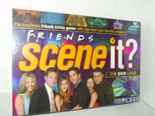 Friends Scene It? The Dvd Game Trivia Board Game 2005 Complete