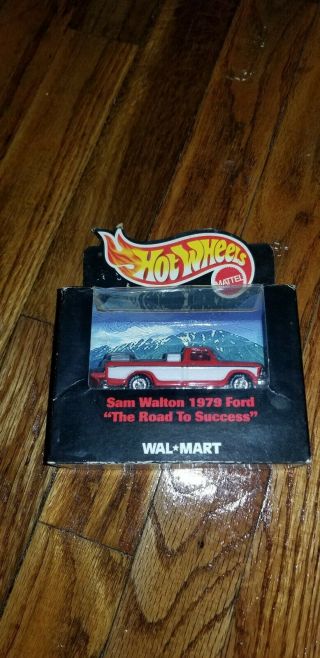 1999 Hot Wheels - Walmart - Sam Walton - 1979 Ford Road To Success Truck