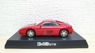 Kyosho 1/64 Ferrari 348 Gtb Red Diecast Car Model