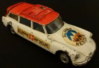 Vintage Corgi Toys 1970 Ds Citroen Safari Alpine Rescue 513a - No Accessories