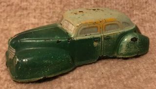 Vintage Sun Rubber Co.  Hard Rubber Toy Car 36 - Made In Usa