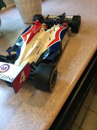 RARE Hot Wheels 1:18 “Indy Car Series” NATIONAL GUARD Indy Car W/ RACING SOUNDS 5