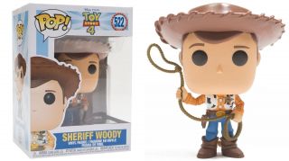 Funko Pop Disney Pixar Toy Story 4: Sheriff Woody Vinyl Figure Item 37383