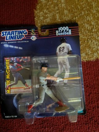 Collectable Starting Lineup Mark Mcgwire 1999 Action Figure St.  Louis Cardinals
