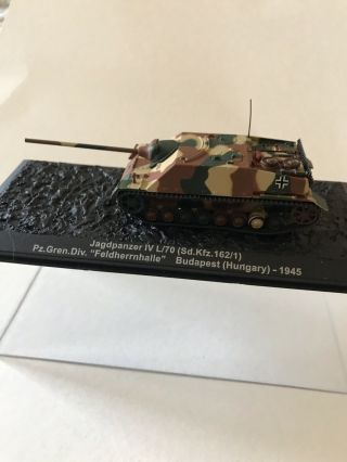 Deagostini 1/72 Wwii German - Jagdpanzer Iv - Tank Diecast Model ☝️