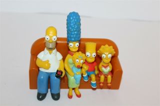 The Simpsons Figures On The Couch Global Fanset 2000 Fox