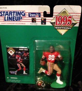 1995 Jerry Rice - Starting Lineup - Slu - Sports Figurine - San Francisco 49ers