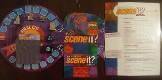 Friends Scene It? DVD Trivia Game 2005 Mattel 100 Complete 3