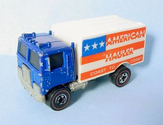 1976 Mattel Hot Wheels Redline American Hauler Blue Coast To Coast