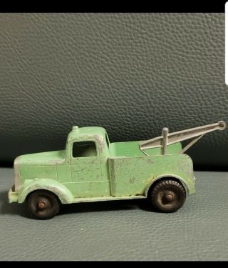 Vintage Tootsie Toy Tow Truck Made In Usa