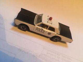 Hot Wheels 1:64 Scale 1969 Redline Custom Police Cruiser (plymouth Fury)