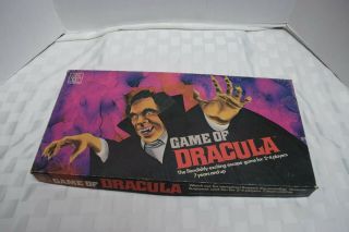Vintage Game Of Dracula,  No.  903,  House Of Games,  Canada,  1978