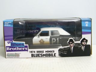 Greenlight Hollywood The Blues Brothers 1974 Dodge Monaco Bluesmobile 4