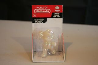 World Of Nintendo 2.  5” Limited Edition 1 Of 3000 Star Power Mario Figure Rare A2
