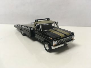 1968 68 Ford F - 350 Ramp Truck Collectible 1/64 Scale Diecast Diorama Model