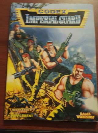 Warhammer 40k Imperial Guard Codex - Oop (1995)