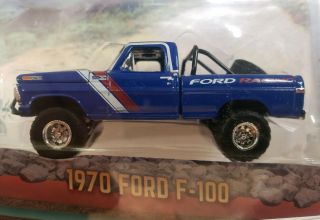 1970 Ford Racing F150 Short Bed Truck 1:64 Scale 4x4 F100 4wd Greenlight Offroad