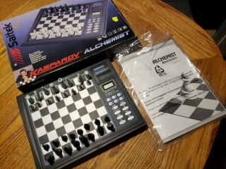 Saitek Kasparov Chess Computer Game 100 Complete