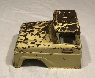 1960 - 1961 Tonka Yellow Truck Cab Body W/ Roof Parts
