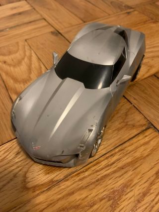 2009 Corvette Stingray Concept 1/24 Silver Diecast Collectible Car Model