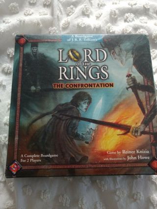 Lord Of The Rings The Confrontation Board Game Complete