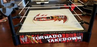 2011 Mattel Wwe Tornado Takedown Ring Next Day