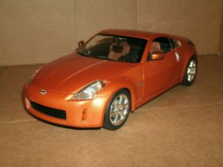 1/18 Scale 2003 Nissan 350z Coupe Diecast Model Z - Car Z33 Z - Hot Wheels Orange