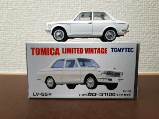 Tomytec Tomica Limited Vintage Lv - 55a Toyota Corolla 1100