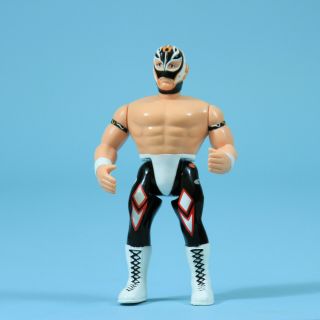 Rey Mysterio - Wcw Osftm 6.  5 " - Loose Vintage Wrestling Figure Toymakers Wwf