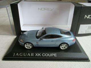 Norev 1/43 Jaguar Xk Coupe " Light Blue Metallic " 270020