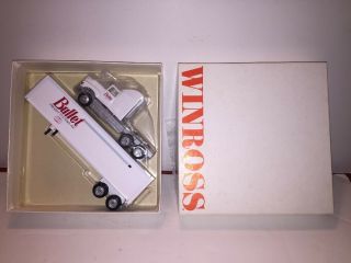 1995 Winross Bullet Freight Systems Semi Tractor Trailer 1:64 Scale Diecast