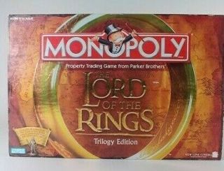 The Lord Of The Rings Monopoly Trilogy Edition