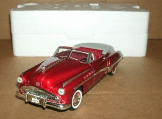 1/32 Scale 1949 Buick Roadmaster Diecast Convertible Signature Models 32317 Red
