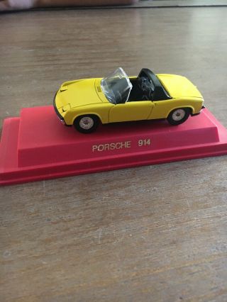 Verem Porsche 914 Yellow 1:43 Model Diecast Collectible Car Ex