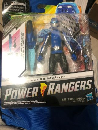 Power Rangers Beast Morphers Blue Ranger 6 - Inch Action Figure Toy