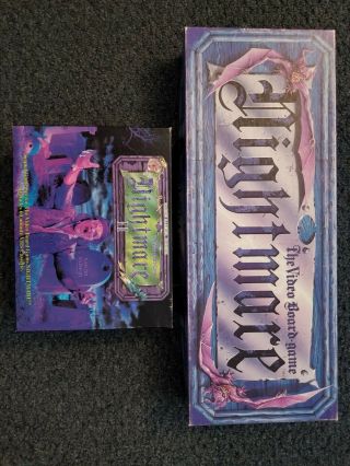 Nightmare And Nightmare Ii Video Board Game Vhs 1991