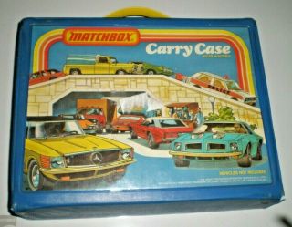 Vintage 1978 Lesney Diecast Matchbox Car Carrying Case Case Only No Trays.