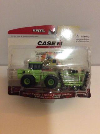 1/64 Steiger Panther Ii St - 310 Tractor With Disk By Ertl - Opened Package