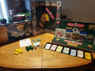 Green Bay Packers Edition Monopoly 100 Complete