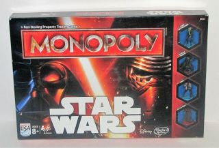 Monopoly Star Wars Board Game By Hasbro
