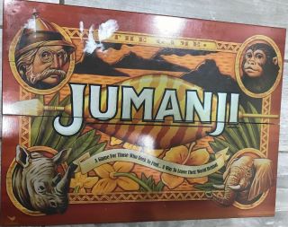 Jumanji The Game in Real Wooden Box Missing Decoder 2