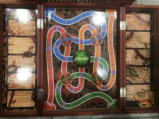 Jumanji The Game in Real Wooden Box Missing Decoder 3