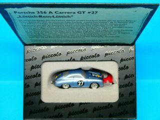 C1990s Schuco Limited Edition Porsche 356 A Carrera Gt Diecast Toy Model Vehicle