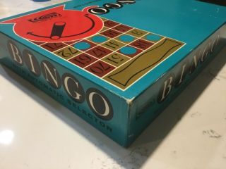 Vintage 1963 Parker Brothers Bingo with Automatic Selector Game - Complete 5