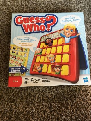 Hasbro Guess Who Kids The Guessing Game