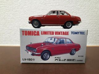 Tomytec Tomica Limited Vintage Lv - 150b Isuzu Bellett 1600 Gtr
