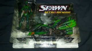 Mcfarlane Toys Series 16 Nitro Riders Green Vapor Figure