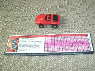 Vintage 1984 Hasbro G1 Transformers Windcharger 100 Complete Jeep W/ Stats Card